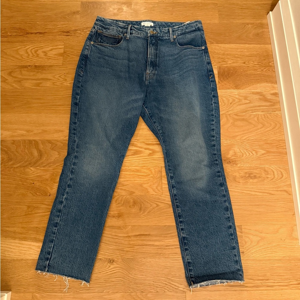 Good American Women Jeans size 15 Skinnyish Fit Good Classic High Rise